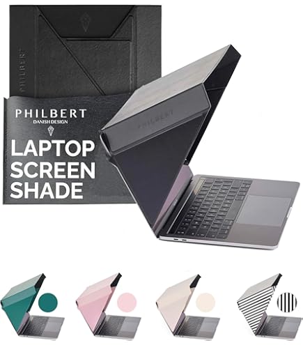 Pare-soleil Adhésif Pour écran D'ordinateur Portable BLOGLOER - Compatible écrans Jusqu'à 15 Pouces