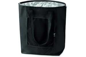 noTrash2003 Foldable Shopping Bag with Case - Lightweight and Stable - with Inner Aluminium Coating Cooling Function in 6 Attractive Colours