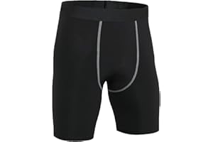 LANBAOSI Boys' Compression Shorts Youth Cool Dry Baselayer Sports Tights Athletic Spandex Legging