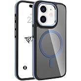 Babilden iPhone 12/12 Pro İ&ccedil;in Kılıf MagSafe ile Uyumlu Askeri Sınıfta Koruma Sararma &Ouml;nleyici &Ccedil;izilmeye Diren&ccedil;li Sırt Manyet