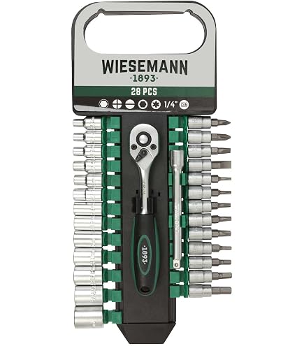 Set Prese E Punte SBS-1.2 Socket E Bit Set Strumento, Argento | Leroy Merlin Park Tool - 4
