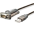 Plugable USB to Serial Adapter Compatible with Windows, Mac, Linux (RS-232DB9 DTE Male Connector, Prolific PL2303HX Rev. D Ch