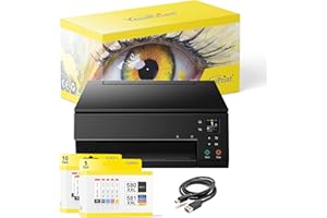Bundle Canon PIXMA TS6350a drukarka (ze skanerem, kopiarką) z 15-częściowym zestawem wkładów atramentowych Youprint