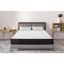Matelas 140x190 Cm IZTOSS - Mousse à Mémoire De Forme 22 Cm, Hypoallergénique Et Respirant