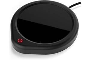 Oracer Scaldabicchieri da caffè, scalda tazze per scrivania con spegnimento automatico impostazioni di temperatura intelligenti, scaldabagno elettrico per bevande tè, acqua, latte per tutte le tazze e