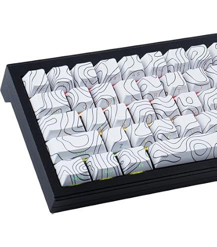 Pbt Keycaps Catekro Topografische Tastenkappen, OEM Produktbild-Vorschau 6