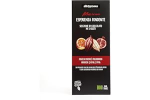 ALTROMERCATO - Esperienza Fondente - Cofanetto Mascao con 5 tavolette di cioccolato biologico 480 g