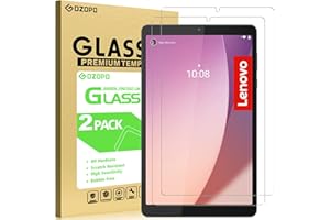 GOZOPO Protectores de Pantalla para Lenovo Tablet PC Tab M8 8.0" HD, Película de Pantalla de Vidrio Templado Compatible con Lenovo Tab M8 4th Gen/ M8 3rd Gen/M8 FHD/Smart Tab M8 8.0"