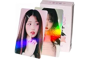 YUTO WONYOUNG - Tarjetas fotográficas láser JangWonyoung 50 tarjetas fotográficas láser de Jang Wonyoung Tarjetas LOMO WONYOUNG, regalo para fans