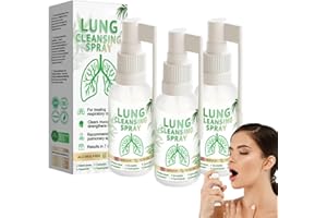 EASPOWEST MIQIKO Spray Pulmonaire Nettoyant, MIQIKO Spray avancé pour le nettoyage des poumons, MIQIKО Spray Avancé pour la Purification des Poumons, Miqiko Lung Cleansing Spray (3 Pcs)
