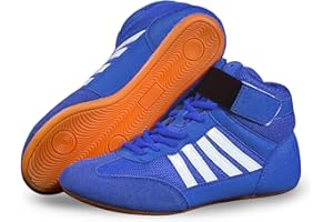 GoldeneAmeisen Boxschuhe,Unisex Boxing Shoe,Wrestling Schuhe,Kampfsport ringerschuhe,atmungsaktive,3 Farben,Größe 35-46,rutschfest,Bequem,Verschleißfest,Für Männer,Frauen,Jugend,Sanda,Taekwondo