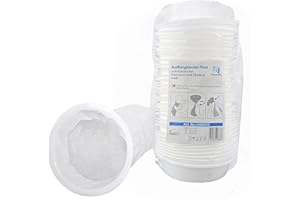 Auffangbeutel Plus mit Mundstück 25 Stück | reißfester & sicherer Kotzbeutel | Auslaufsicherer Verbesserter Verschluss-Ring |