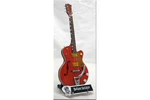 ARTSTUDIO35 BRIAN SETZER Miniatura Guitarra STRAY CATS con Guitar Pick