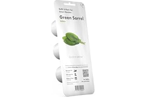 Click and Grow Smart Garden Green Sorrel Plant Pods, 3-pack