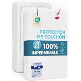 Dreamzie &ndash; Mattress Protector 120 x 200 &ndash; Waterproof Mattress Cover | OEKO-TEX Certified &middot; Fitted Sheet Type &middot; Cotton &middot; Washa