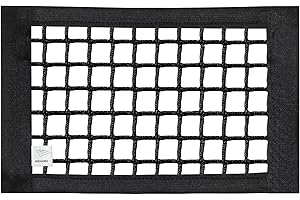 TrunkExpert - Bolsa de Malla para Maletero Universal con Velcro, 16 cm x 30 cm, organizadora, para Coche con Fuertes Tiras de Velcro para Maletero de Coche, Red para Equipaje, 2 Piezas