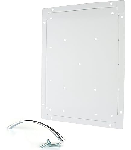 Awenta Revisieklep Plaatstaal Wit - 25 X 35 Cm, Voor Snelle Toegang Tot Leidingen