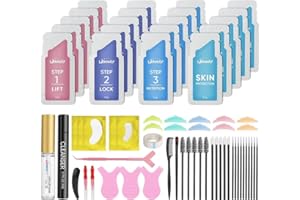 Lash Lift Kit, Libeauty Brow Lamination Kit, Lash Perm Kit, Eyebrow lamination kit, Quick Lash Lifting, Curling Perming, Easy to Use 20Pcs