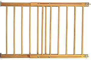 ADGO Vite di sicurezza per scale in legno massiccio, per bambini, in 15 misure e con larghezza regolabile (M3 W:72-122 cm, altezza: 82 cm)