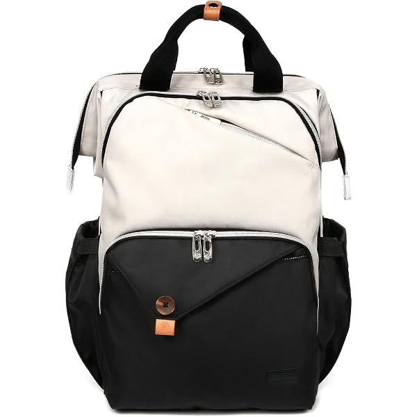Sac à Dos à Langer LÄSSIG Little One & Me Square Backpack Big GOTS Caramel - Modèle Partenaire