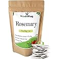 VY VedaYug Rosemary Tea Bags 50 Tea Bags/Caffeine Free Rosemary Herbal Tea Use for Ice and Hot Tea / 100% Natural & Pure Rosemarinus officinalis Leaves – 50 Pec