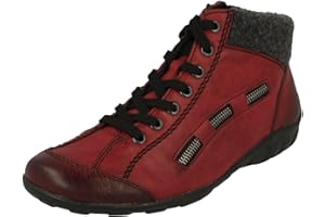 Rieker Annick Womens Occasionnel Zip Lacets Bottines