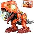 Lovchil Large Take Apart Dinosaur Toys For Kids with LED Eyes and Sound DIY Construction Build Set Educational STEM for Boys Girls Automatic Dinosaur Toys with Tool For 3 4 5 6 7 8 9