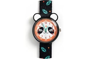 DJECO LBR Panda Non Applica Orologi per l'apprendimento, Multicolore (50428)