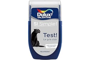 Dulux Valentine Peinture Si Simple - Testeur Couleur le Gris Clair 30 ml