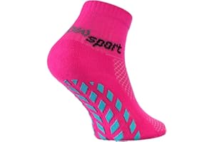 Rainbow Socks - Niñas Niños Calcetines Antideslizantes de Deporte