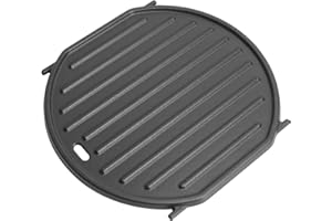 SafBbcue Gourmet BBQ System Sear Grates for Weber 200/300 Series Grill Parts,Spirit E-210 Spirit E-310 Genesis II E-310, Genesis II LX S-440 Grill Grates,Cast Iron,Weber 64812 64815 64830 Parts