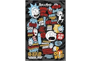 Grupo Erik gpe5241 Rick and Morty Poster, Papier, multicolore, 91 x 61.5 x 0,1 cm