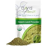 Davis Finest Neem Powder, 100% Pure &amp; Natural Azadirachta Indica, Skin &amp; Hair Care 250g