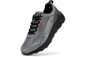 Buty do biegania FitVille Męskie bardzo szerokie buty do biegania w terenie Szerokie lekkie buty sportowe Buty outdoorowe Wygodne buty fitness Buty trekkingowe V3