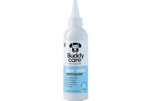 Buddycare Smacchiatore per lacrime di cane | Smacchiatore lacrimale ad azione rapida per cani | Formula di derivazione naturale, bilanciata con PH, 200 ml (confezione da 1)