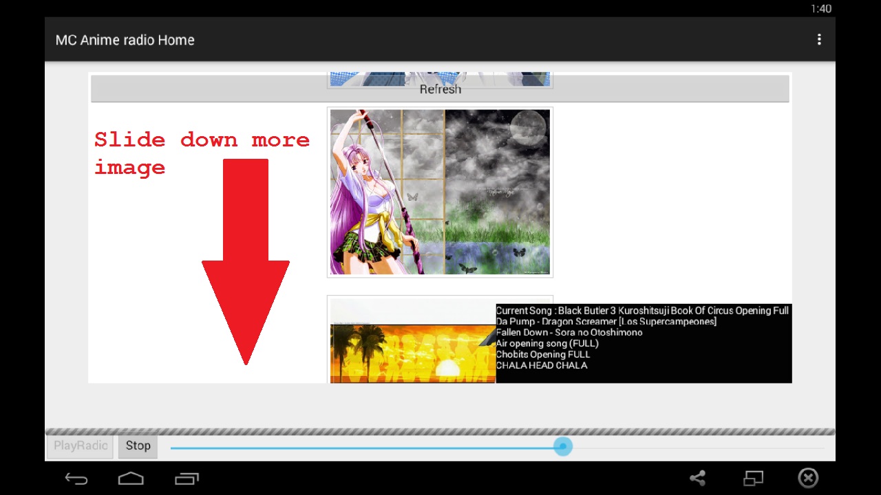 Mc Anime Radio Spanish Japan Song Jpop Asian With Images Anime Manga Hentai Amazon It Appstore Per Android