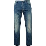 Firetrap Mens Leather Belt Straight 