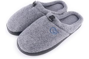 R-ISLAND Pantuflas hombre,Zapatillas de estar por casa,Zapatillas de invierno,Comodo y Ligero,Genial para casa