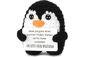 ‎VELENTI VELENTI® Ich Liebe Dich Geschenke, Love Pinguin Romantisches Paar Geschenk für sie, Geschenke für ihn, Partner Geschenks für Freundin, Geschenks für Freund