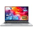 Laptop Da 15,6 Pollici  Intel Celeron 64 Bit, 8 GB Di RAM DDR4, SSD Da 256 Gb Batteria Da 10000 Mah Webcam Hd Sistema Operativo Windows 10 Pro Preinstallato Display Ips Fhd 1920 1080