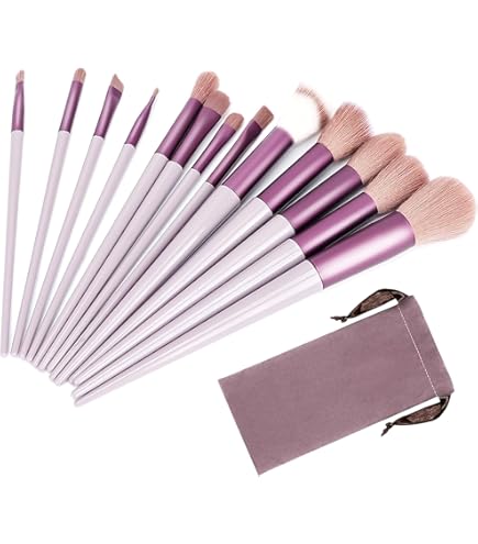 Kit De 6 Pinceaux De Maquillage PEGGY SAGE O'brush + Trousse Argentée - Neuf