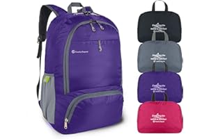 COMFYDEGREE Ultralight Foldable Hiking Backpack | 30L Packable, Waterproof, Lightweight, Travel Rucksack | Men & Women Large Bag for Work, Gym, Outdoor Camping, Walking, Cycling, Sport Daypack