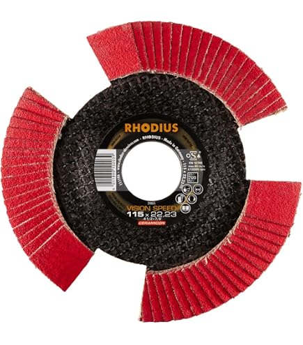 RHODIUS Lamellenschleifscheibe LSZ F3 125 mm K 40 - bei online kaufen RHODIUS Lamellenschleifscheibe LSZ F3 125 mm K 40 - bei online kaufen