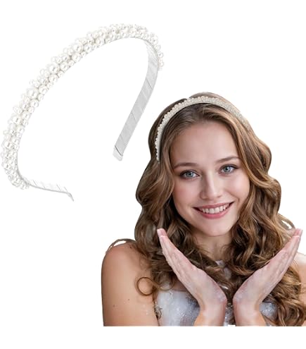 5 Stück Strass-Haarreifen Für Damen – Rutschfeste Stirnbänder Mit Kristall Für Fringe & Styling
