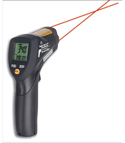 Thermomètre Infrarouge TFA Scantemp 450 - Mesure Sans Contact De -60°C à +500°C, Visée Laser, Rétroéclairage