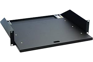 ADAM HALL ah 19" Parts 87555 19" Ablage 2 HE mit Auszugsschienen