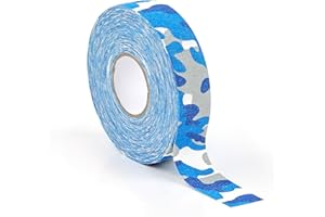 Skyzone Hockey Stick Tape,Sports Ice Hockey Grip Tape Anti Slip Cloth Ice Hockey Tape for Badminton Grip,Ping pong Racket,Skipping Rope,Golf Pole,Tennis Squash Racquet 2.5cm*25m