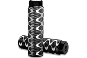 ETOFIXEE Universal Bike Pegs, Peg Vélo Antidérapant pour VTT, Bike Foot Pegs en Alliage D'aluminium Kids Adult, Pédale/peg BMX en Alliage D'aluminium, Antidérapant（2 Pièces）