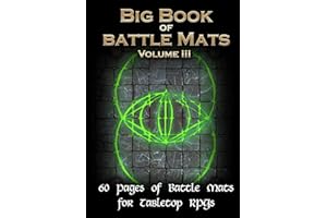 LOKE BATTLEMATS Libro Juego de Tablero : Big Book of Battle Mats Vol. 3 (A4)