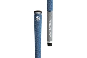 Tour Fit Dual Compound Golf Grips Standard/Midsize Premium Half Cord Wood Iron Golf Grip &Tape